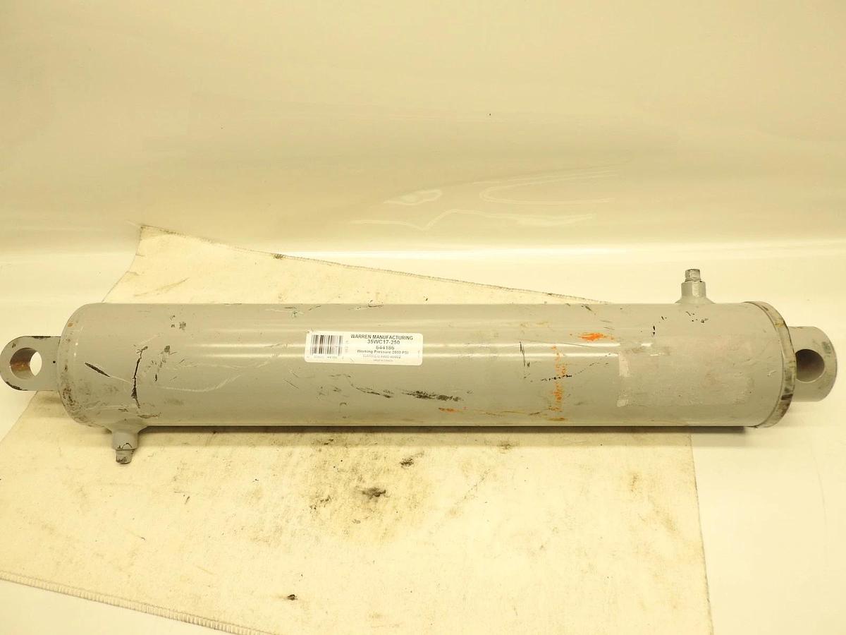 New Genuine Warren Hydraulic Cylinder 400-00002  644186 35WC17-250