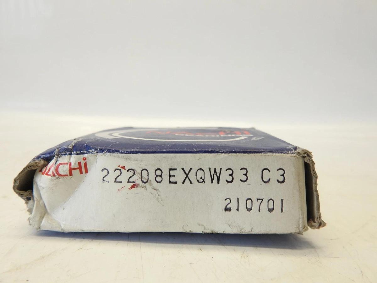 NACHI 22208EXQW33 22200 Spherical Roller Bearing,22208EXQW33