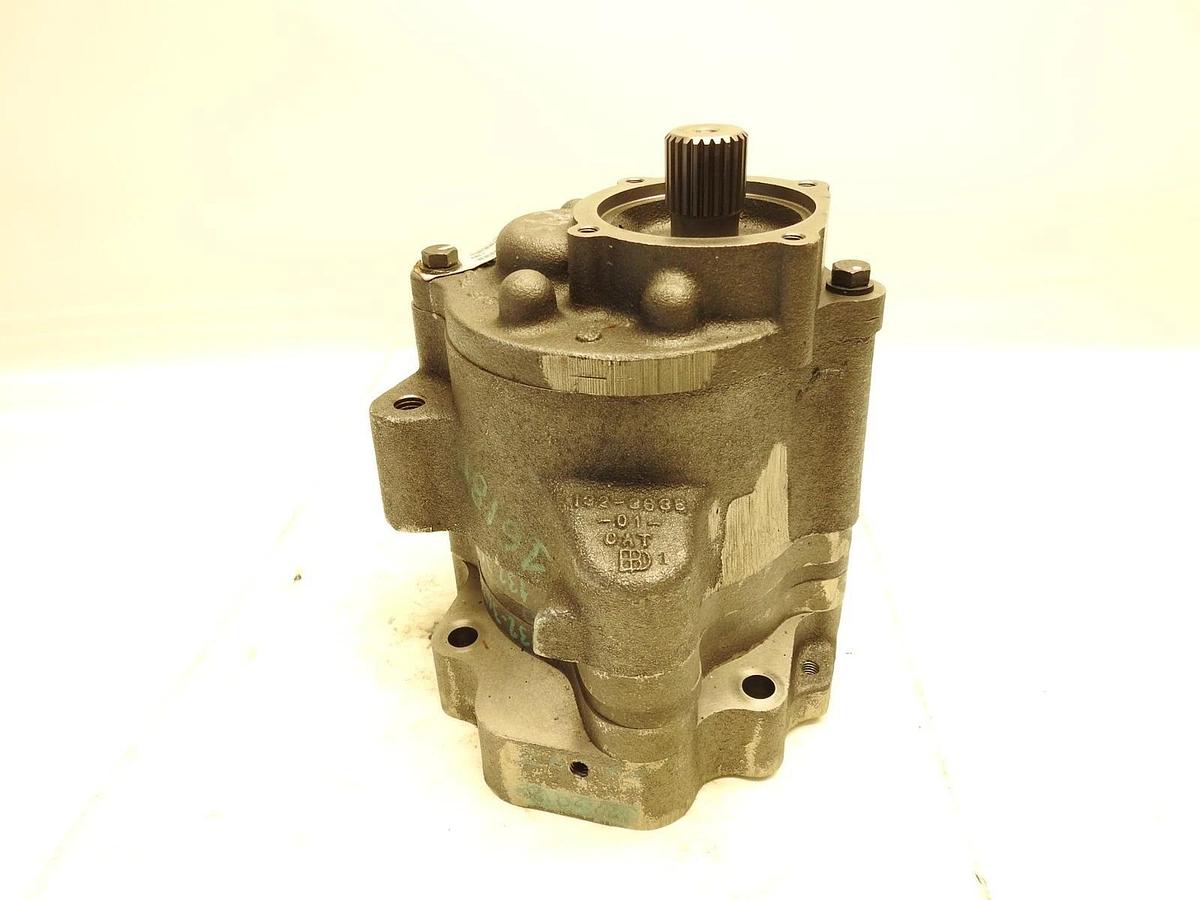 New Genuine Oem Cat 132-3630 Two Section Hydraulic Gear Pump Fits D10R