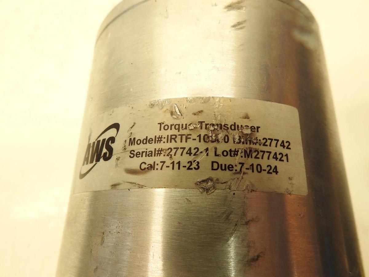 NEW AWS TORQUE TRANSDUCER IRTF 1 1/2" DRIVE