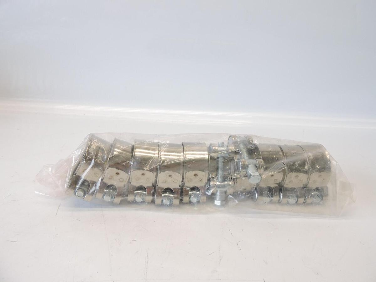 Lot Of 2 New Rlv FAS6584 1-5/16 Stainless T-Bolt Clamp FAS6584