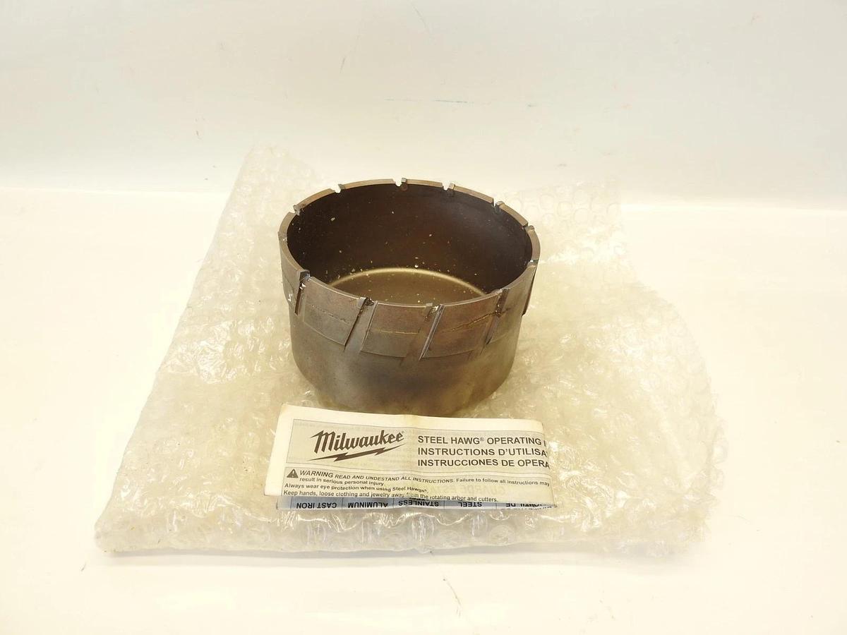 New Oem Milwaukee 49-57-4620 Steel Hawg 4-5/8 in. Dia. 2 in. Deep Threaded Shank