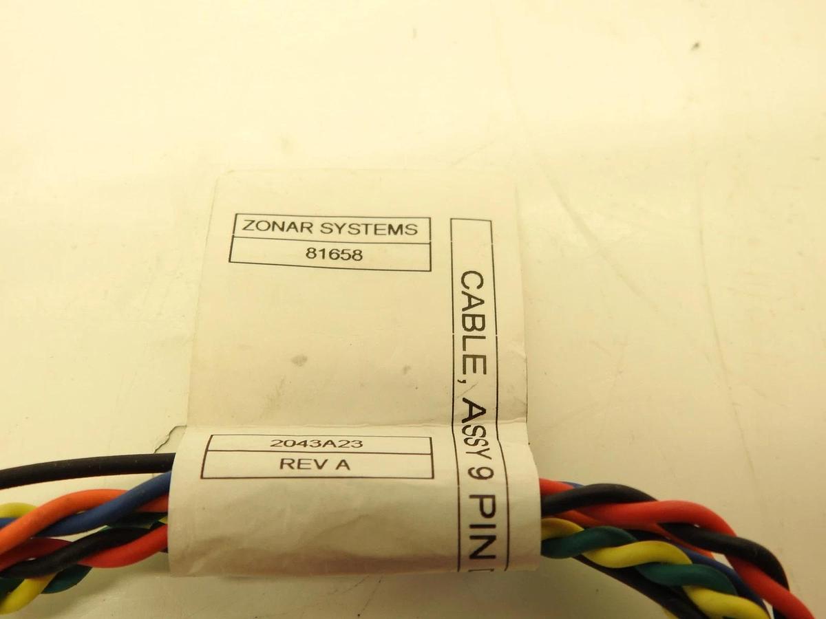 NEW Zonar Systems SPIN DIAGNOSTIC Power Cable 81658