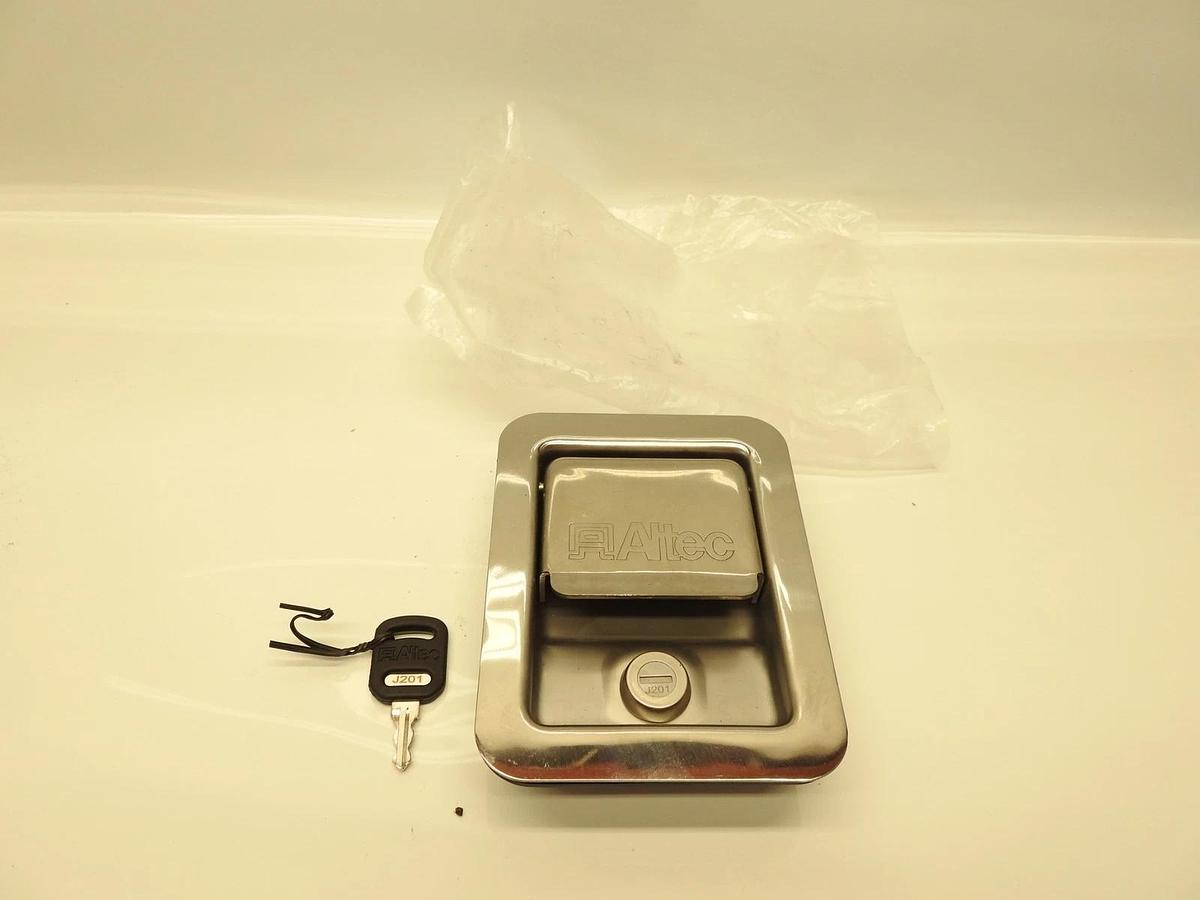 New Oem Altec Stainless Steel Paddle Latch 5.5"*4.25" With Key