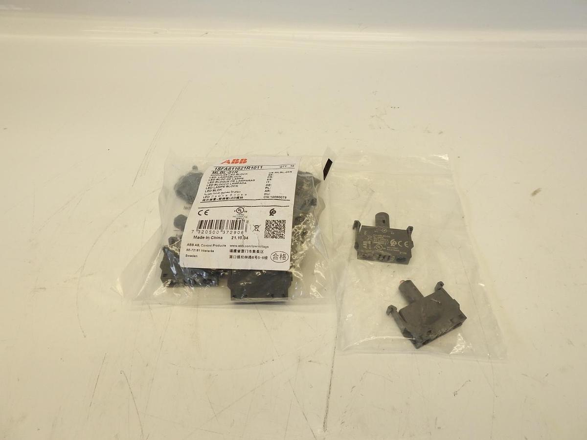 12PCS ABB MLBL-02G MODULAR LED BLOCK 1SFA611621R1022