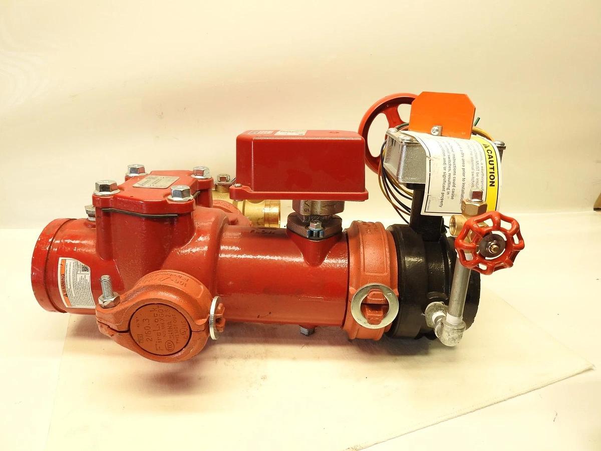 New Victaulic S040UMC101 w/ Potter VSR-M 4" Manifold Check Valve Series
