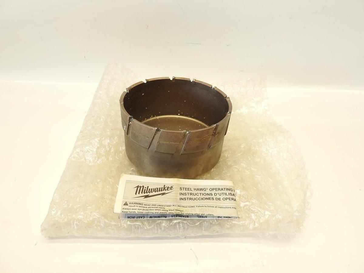 New Oem Milwaukee 49-57-4620 Steel Hawg 4-5/8 in. Dia. 2 in. Deep Threaded Shank
