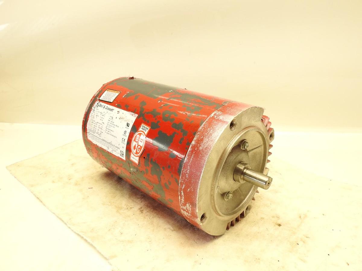 Bell & Gossett 903575 LVJ Motor 460V 3Ph 2HP 1725RPM 56CZ DP