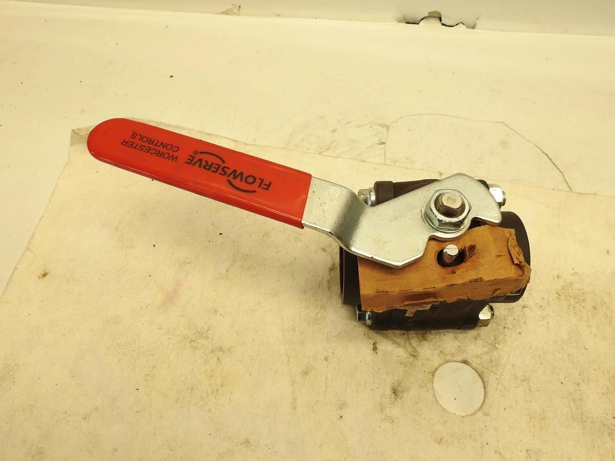New Genuine Flowserve Worcester 1 1/2" 444466RTSW V3 V100 R2 Ball Valve