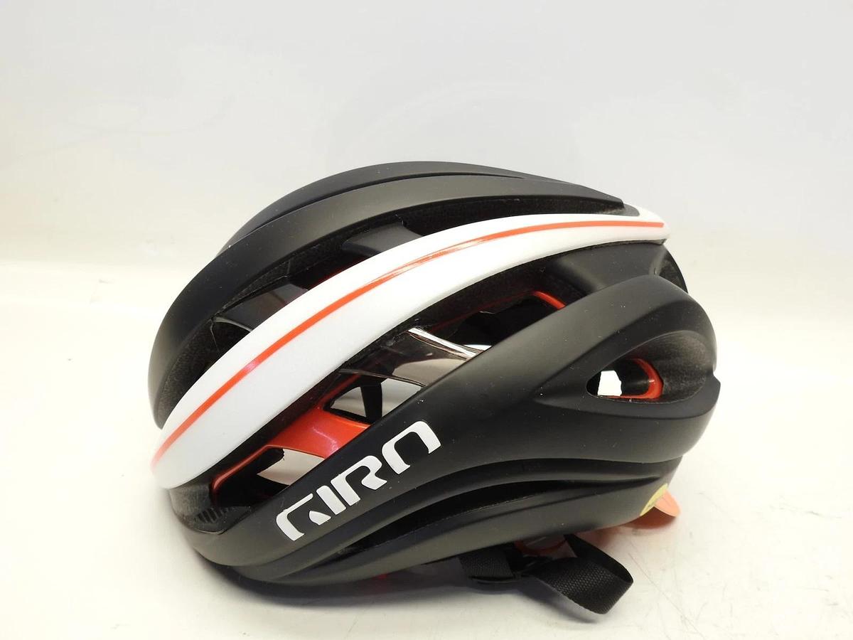 Giro Aether Spherical MIPS Cycling Helmet Matte Black, White, Red Small
