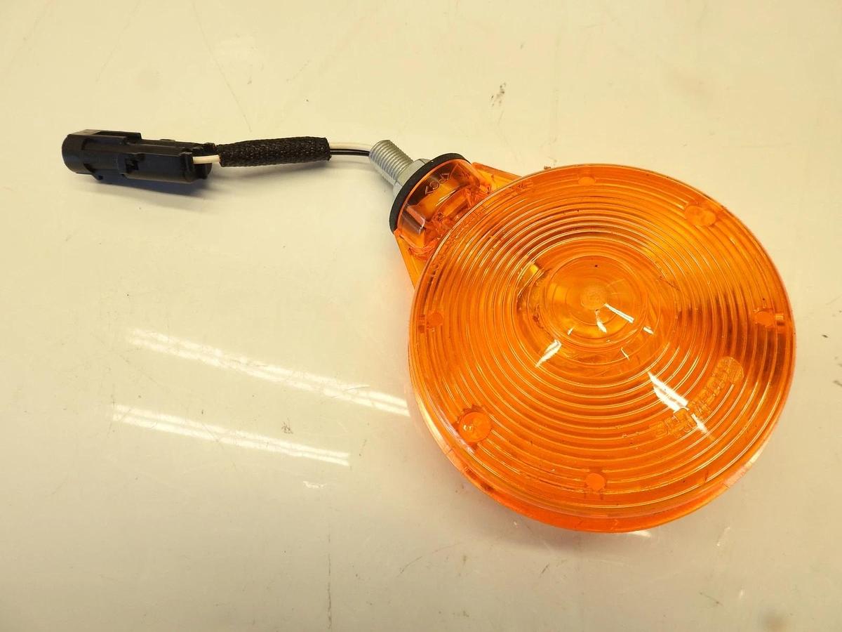 Lot of 15 Truck Lite Double Faced Amber Pedestal Light GT-116 LEAD DOT SAE STPI