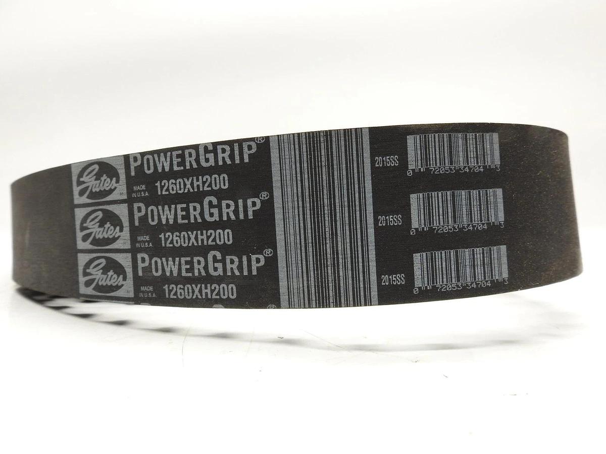 Genuine GATES 1260XH200 POWERGRIP TIMING BELT 126" LENGTH