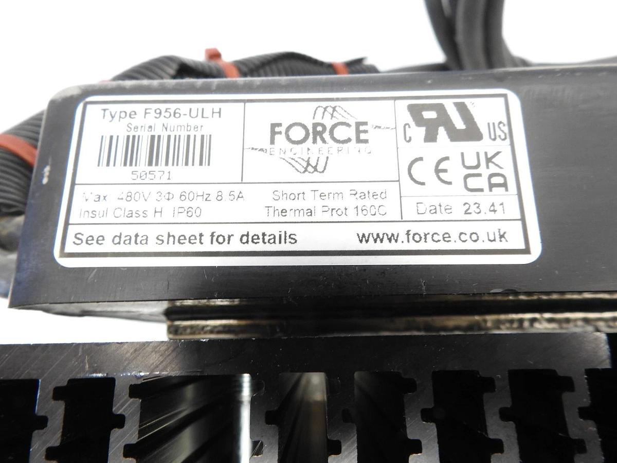 New Force Engineering F956-ULH W/HEAT SINK  LIM ASSY BLDR 40A04 MOTOR 480V 60Hz