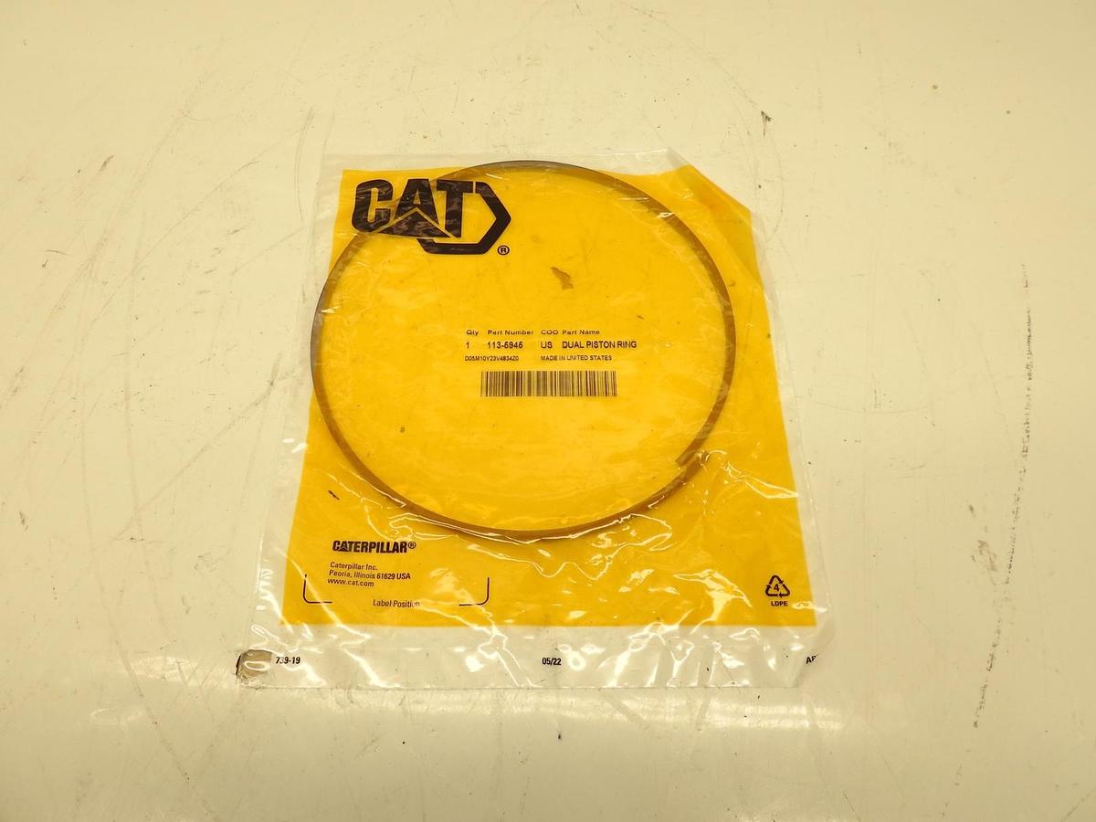 GENUINE OEM CAT 113-5945: 158.75MM OUTER DIAMETER PLASTIC SEAL RING