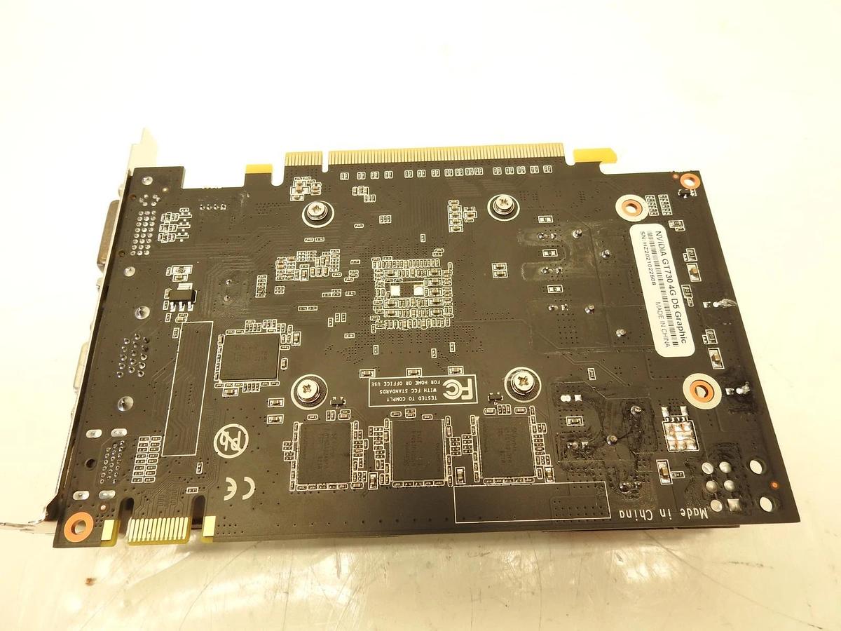 For Nvdia GT730 4G D5 Single Fan Graphic Card