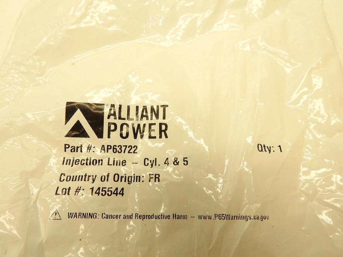 Genuine Alliant Power AP63722 - 2001-2004.5 6.6L Duramax Injection Line-Cylinder