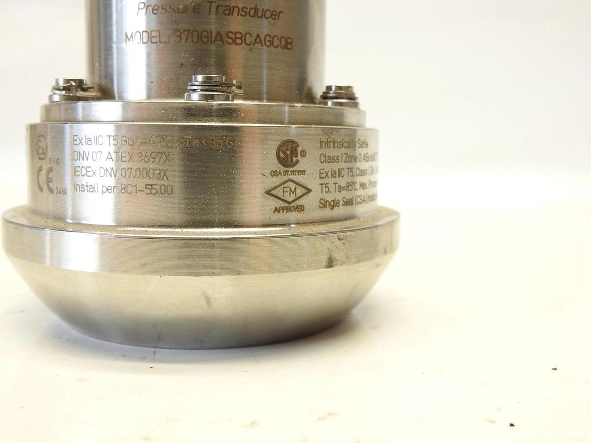 New GP:50 Weco Hammer Union Pressure Transducer Transmitter Model # 370ASBCA