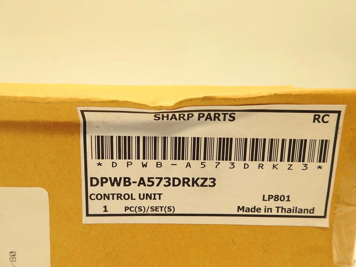 New Oem Sharp Microwave RCD1200M PWB UNIT DPWB-A573DRKZ3