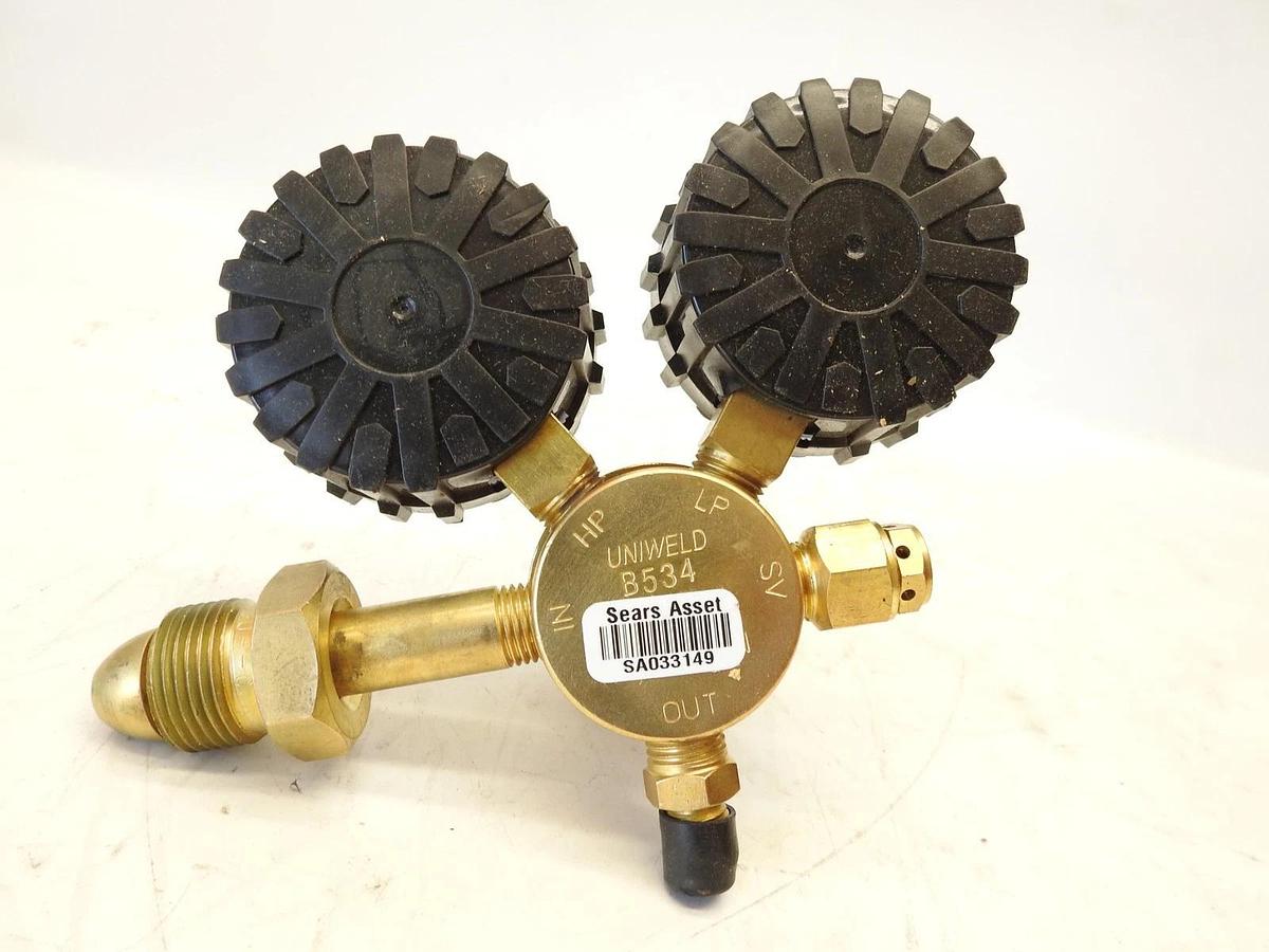 New Genuine Uniweld B534 Gas Regulator