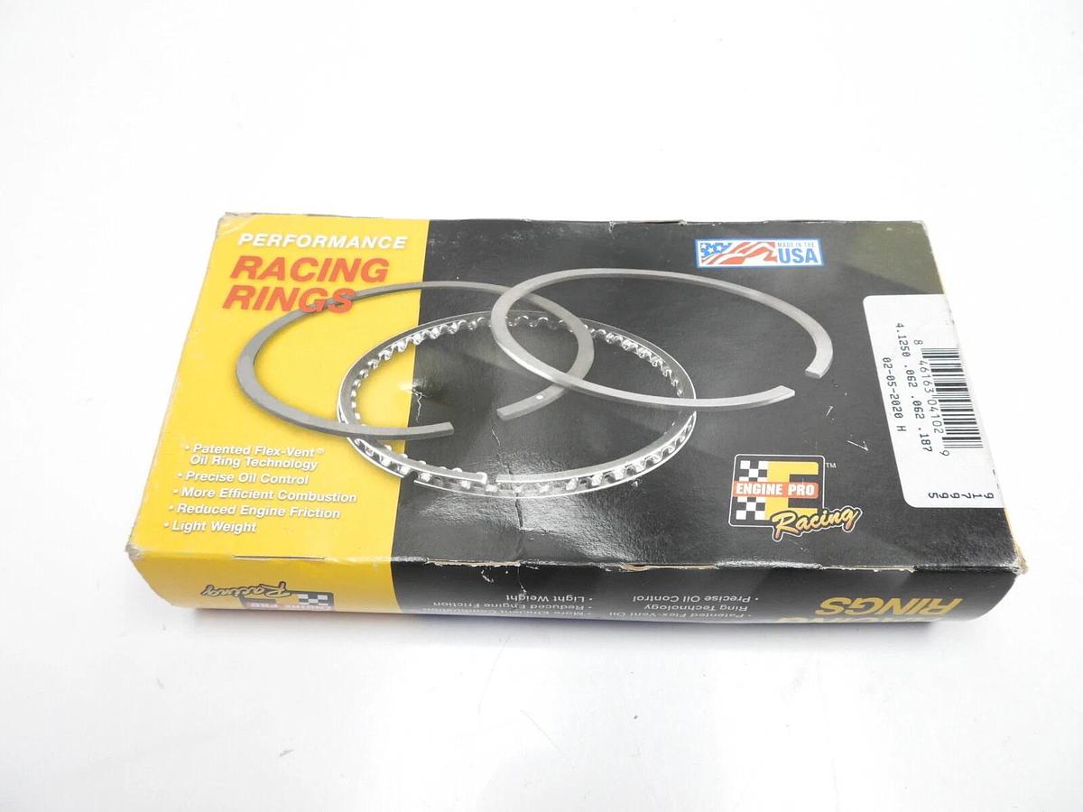 Engine Pro 8Cyl GM Racing Rings 43M 5510 030 4.1250 .062 .062 .187