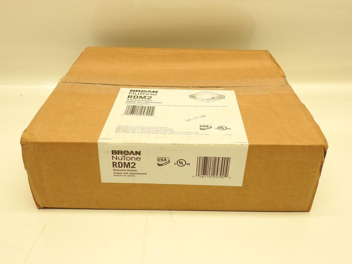 Broan RDM2 Radiation Damper for Broan and NuTone Bathroom Exhaust Fans 26715257904