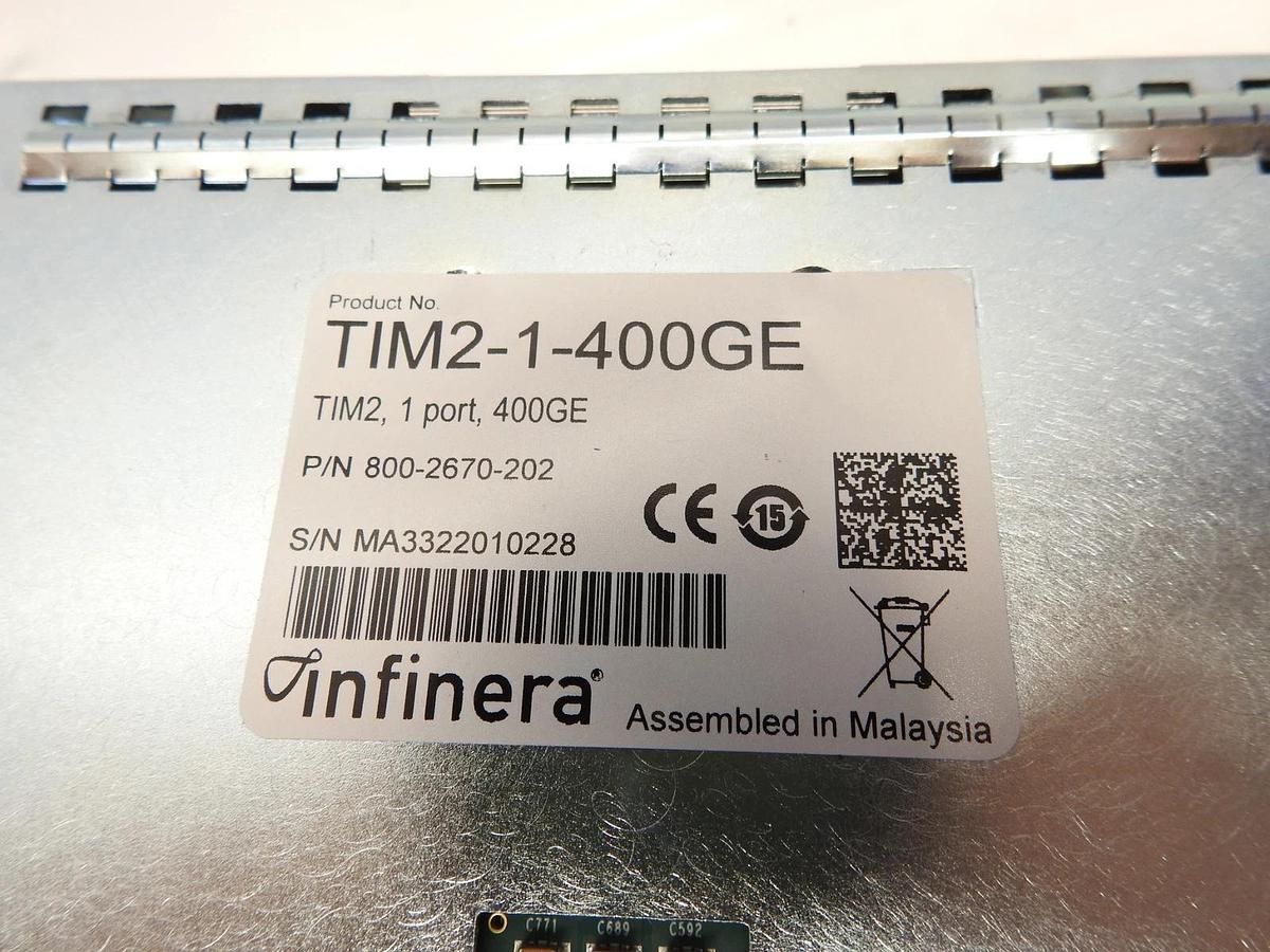 NEW Infinera TIM2-1-400GE