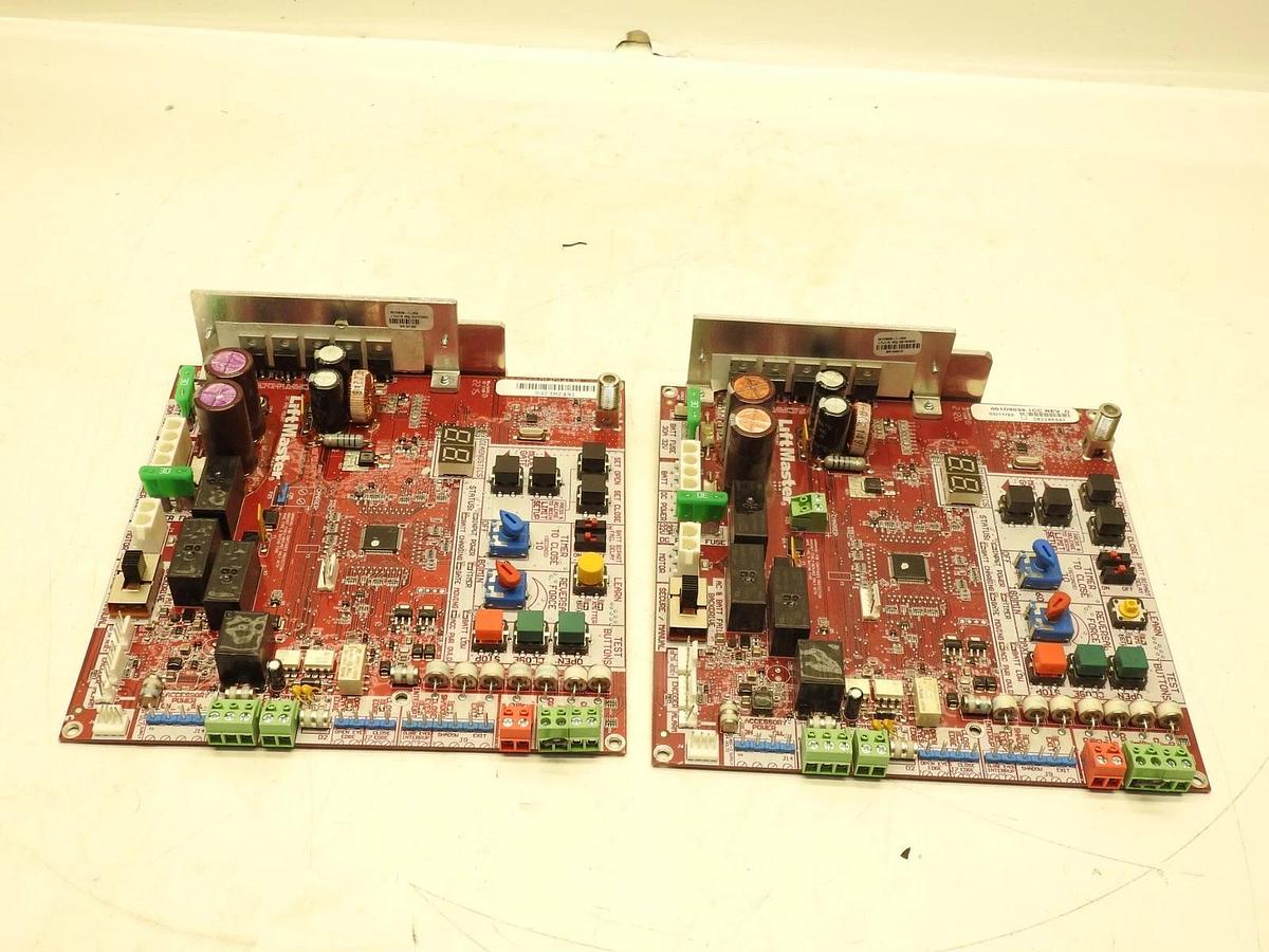 Lot Of 2 AS IS Liftmaster 001D9039-1CC Main Control Board Circuit Board K1D9039-