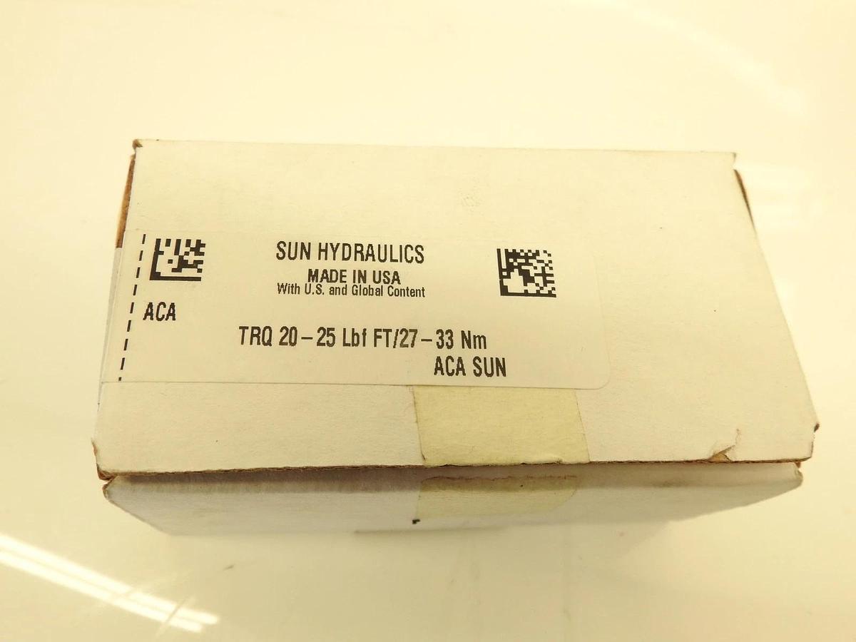 Sun Hydraulics TRQ 20-25 Lbf FT/27-33 Nm ACA 2H03-AM NPT Ports 1/4" Manifold