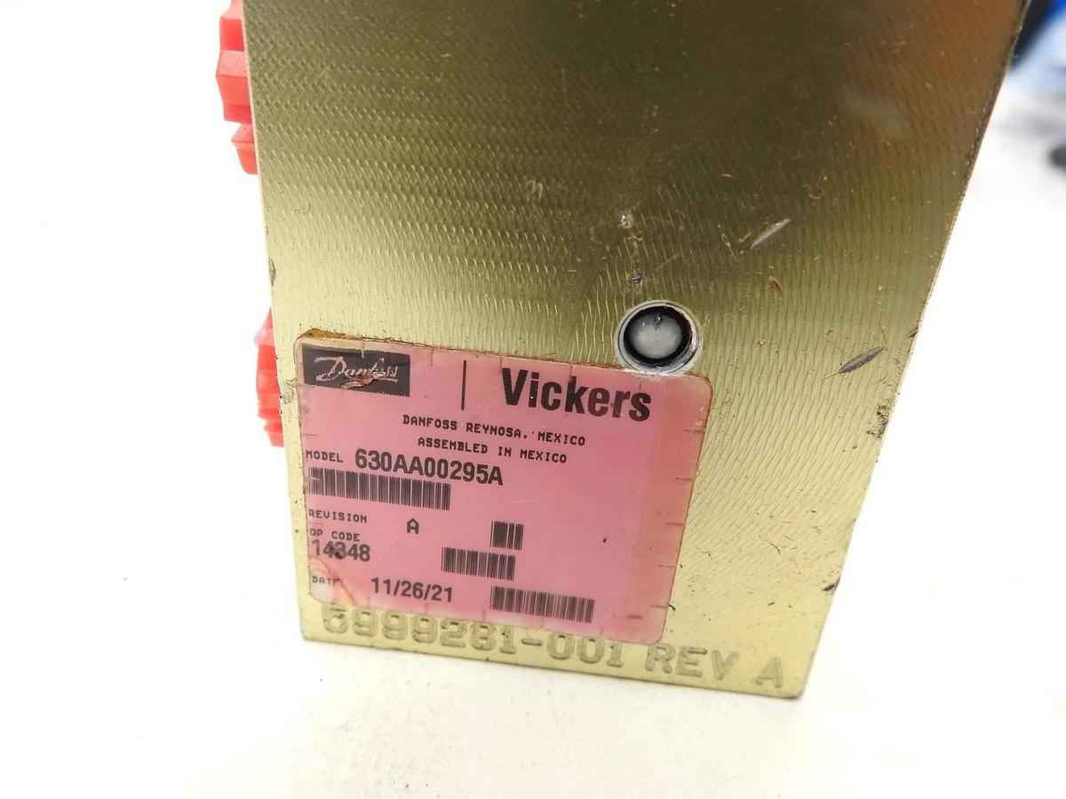 Vickers 630AA00295A Hydraulic Cartridge Valve Inline Danfoss Body EVM1 MVM EVM2