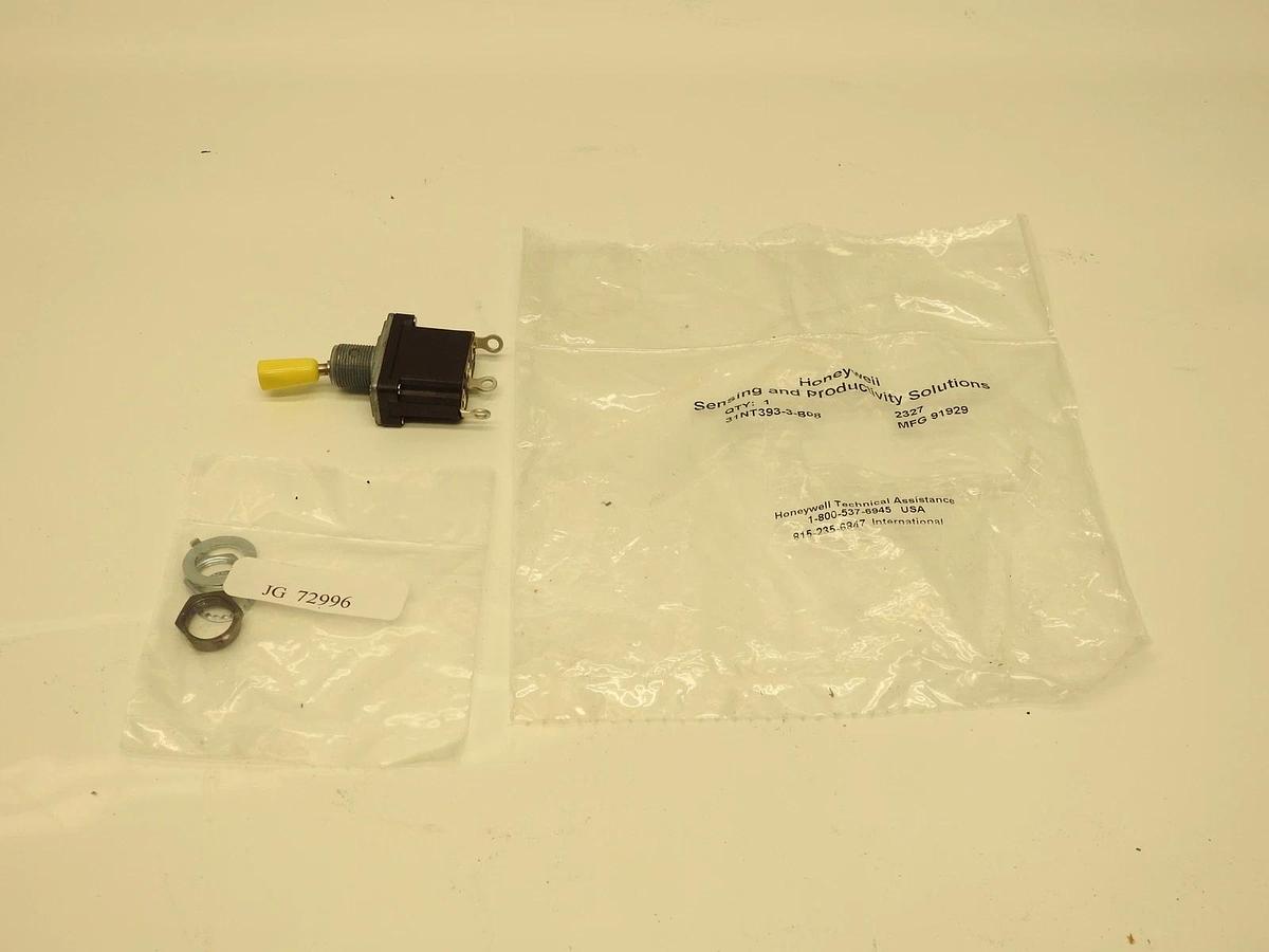New Oem Honeywell 31NT393-3-B08 MICRO SWITCH Toggle Switches: NT Series Flat Bas