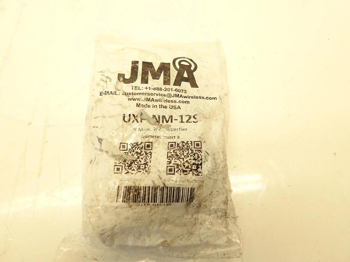 JMA UXP-NM-12S N Male 1/2" Superflex Connector 50Ohm