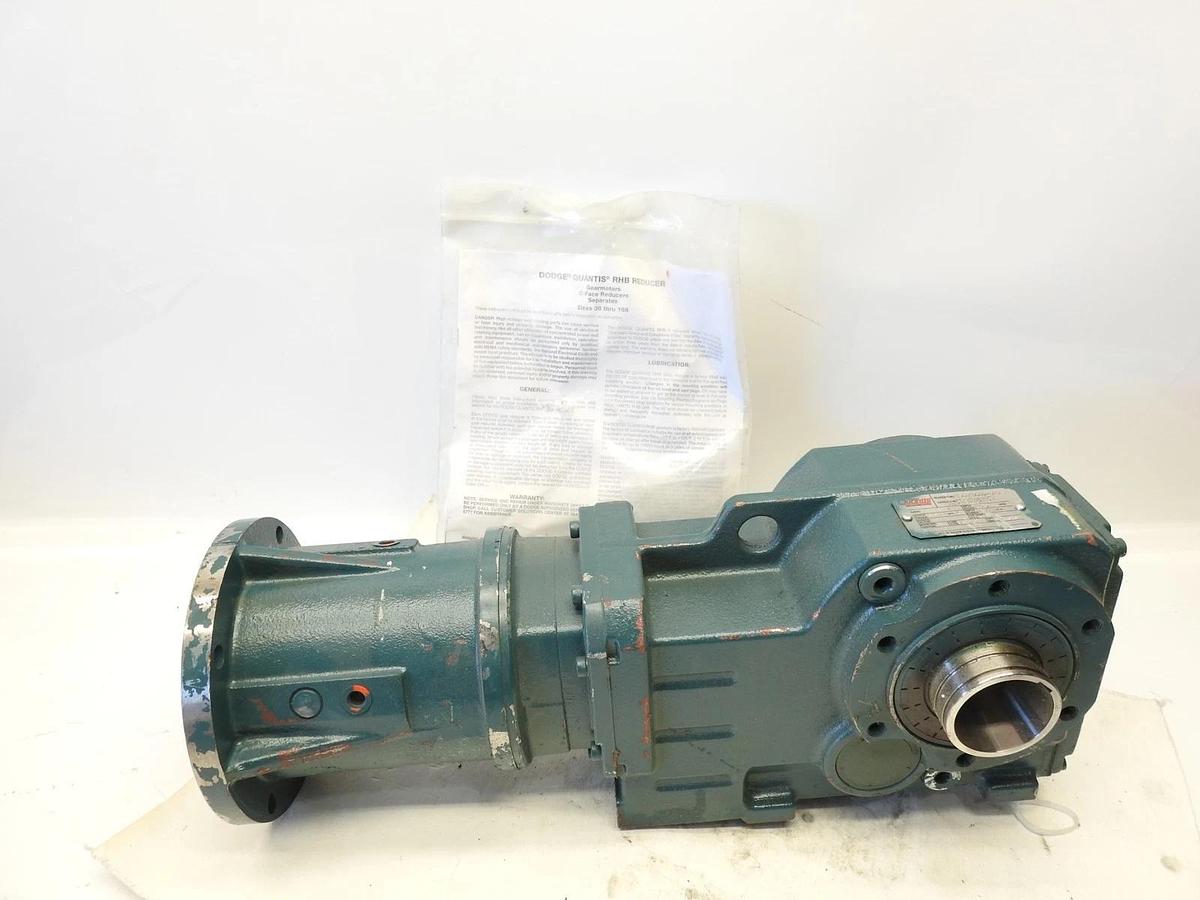 Dodge Quantis BF483LN140TC A4 Right Angle Gear Reducer 16.79:1 RATIO 4.99 HP
