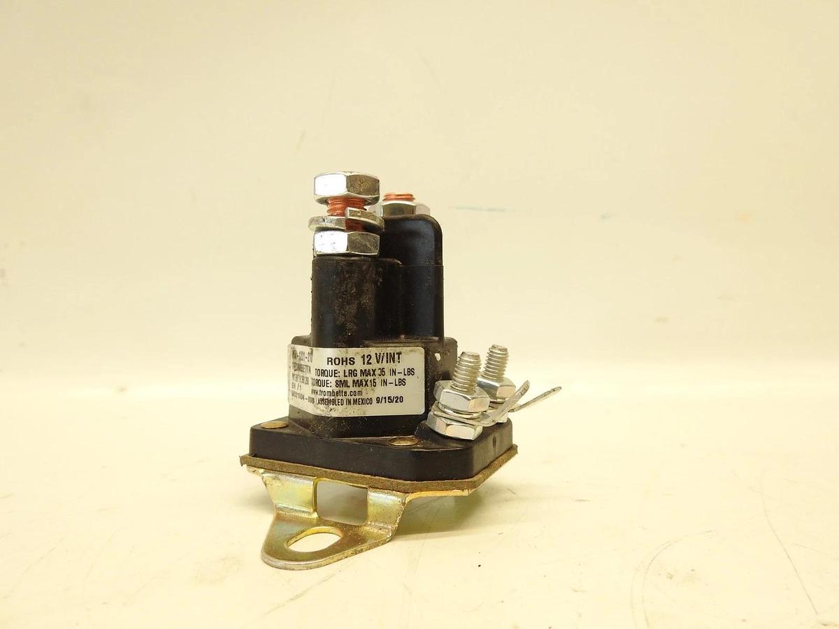 Trombetta Starter Solenoid 892-1251-210-53 Universal Double Terminal 12 Volt OEM