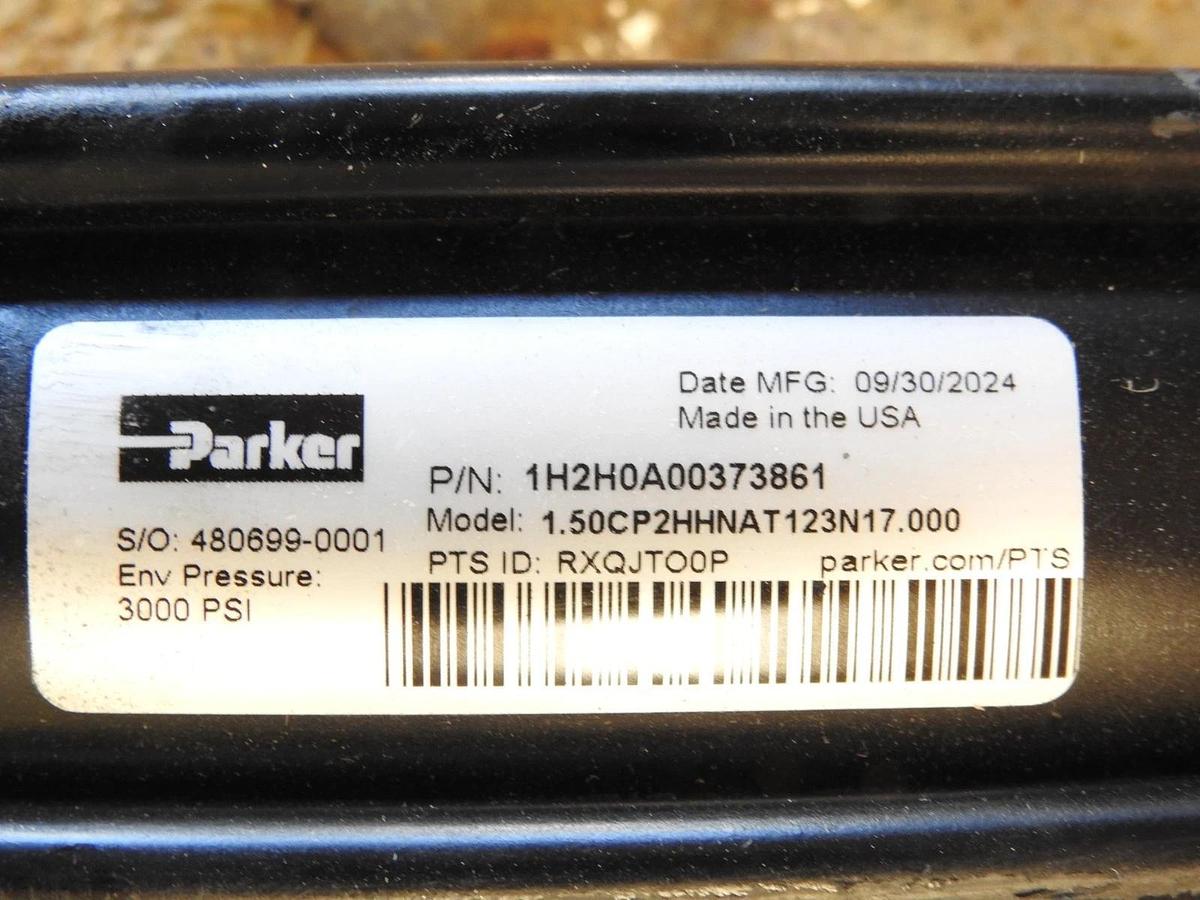 New Oem Parker 1H2H0A00373861 1H Series Hydraulic Cylinder 1.50CP2HHNAT123N17.00