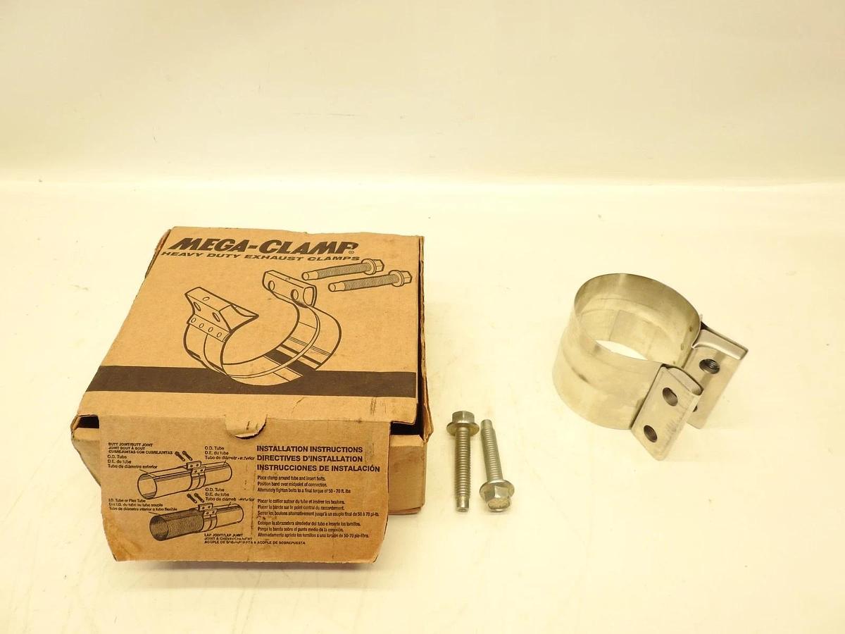 Tenneco Mega Clamp 3" Heavy Duty Band Muffler Exhaust Clamps 33272 Hardware Inc