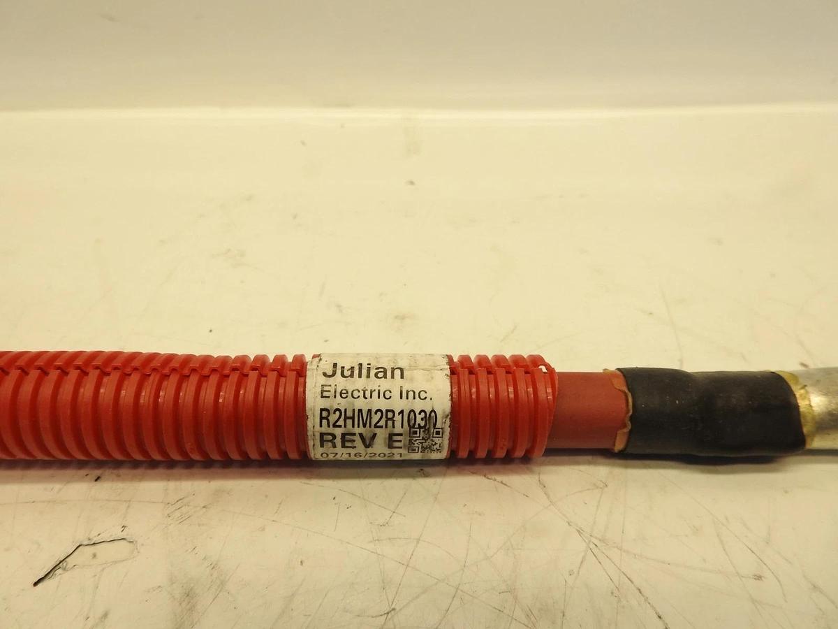 Julian Electric R2HM2R1030 Positive Battery Terminal Connector 2/0 Stud Cable
