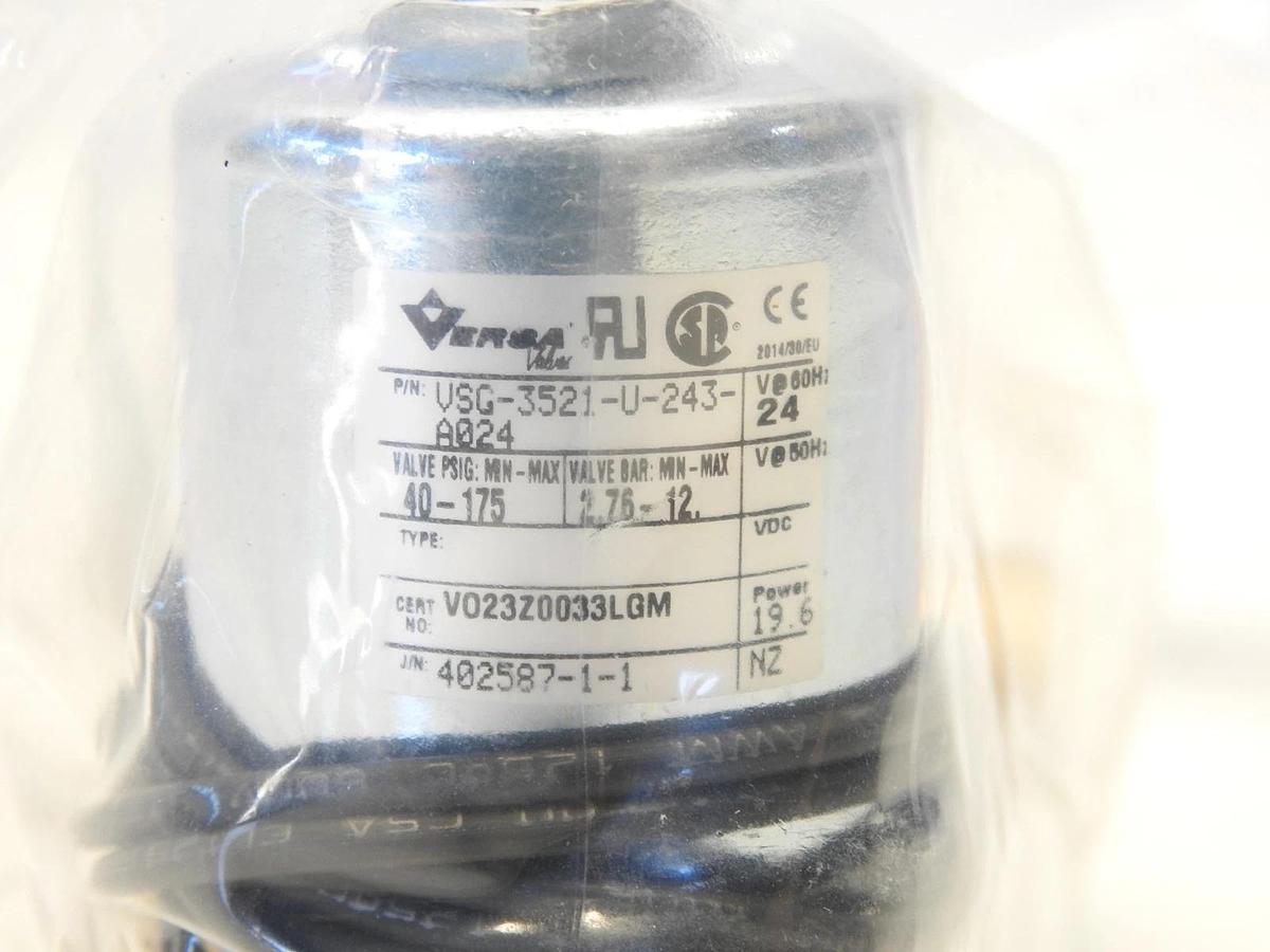 Versa Valves VSG-3521-U-243-A024 Pneumatic Directional Valve Three-Way