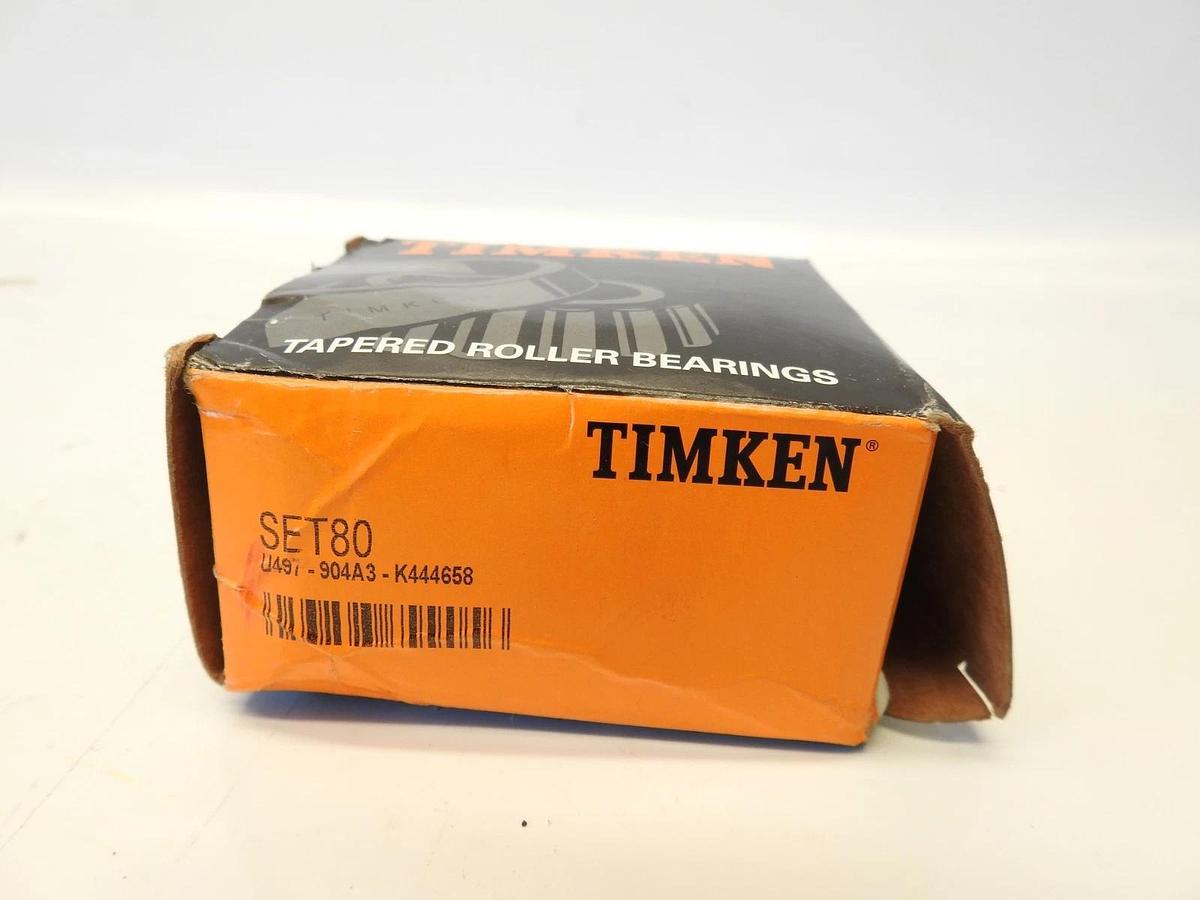 Genuine Timken Set80 Roller Bearing Cup/Cone U497-904A3-K444658