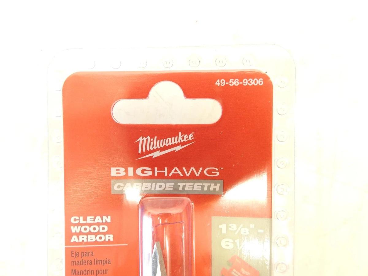 Lot Of 5 Oem Milwaukee 49-56-9306 Big Hawg carbide Teeth 7/16 Arbor, Brand New