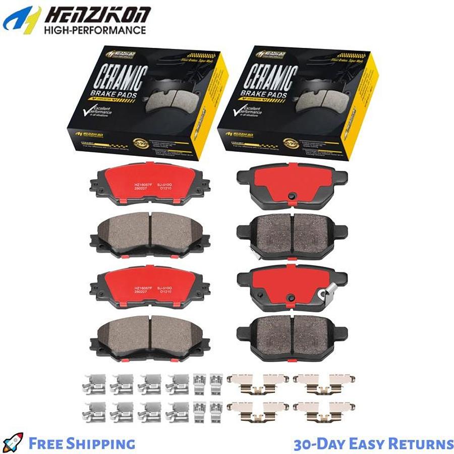 Z26-923 Powerstop 2-Wheel Set Brake Pad Sets Front New for Toyota Corolla Matrix 792088980311