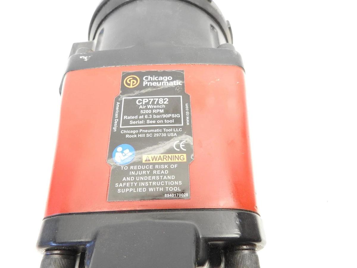 Chicago Pneumatic 7782-6 1" Dr. Impact Wrench w/ 6" Extended Anvil CP7782-6 New!
