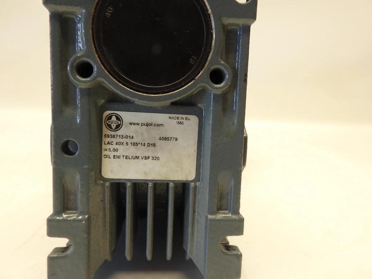 New Pujol X-712-4 Iec 230/400V 1330-1600 RPM GearMotor With Gearbox 60034-1