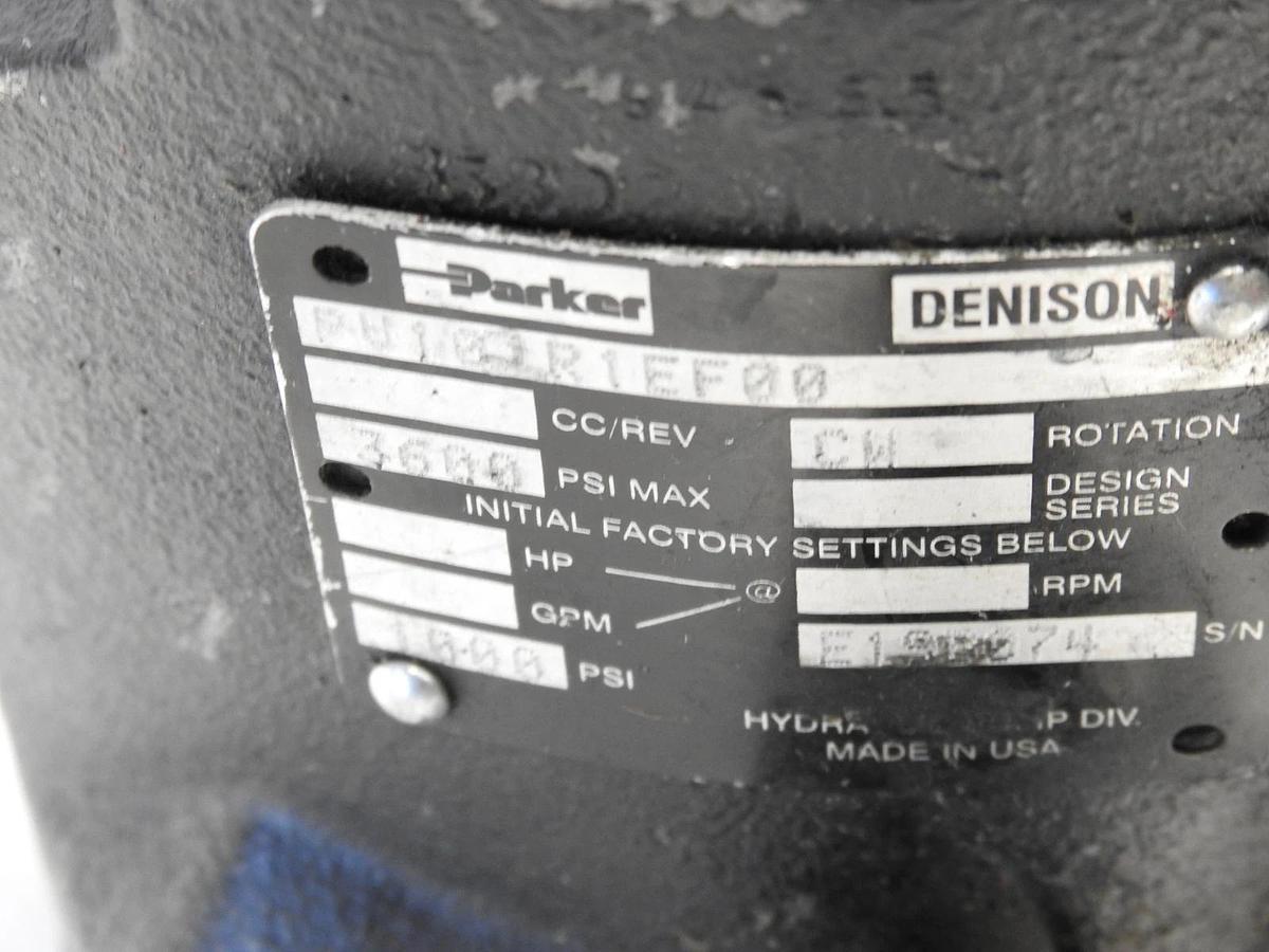 New Genuine Oem Parker PV102R1EF00 PV102 Series Piston Pump SEE DETAILS