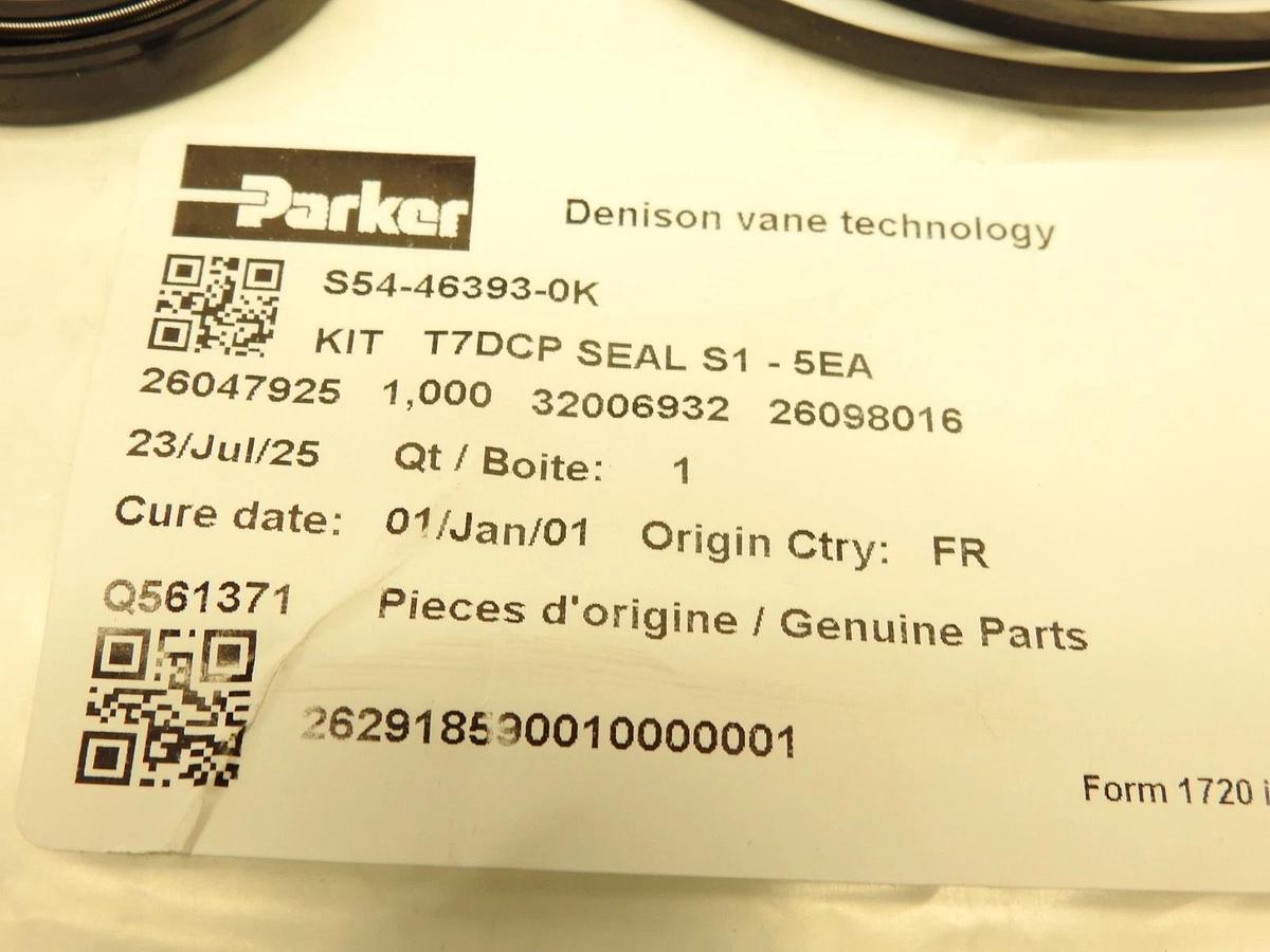 Oem Parker S54-46393-0K Hydraulic Pump Denison Vane Pump Seal KIT T7DCP SEAL S1