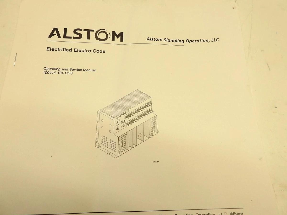 New Genuine Oem Alstom Harmon E2 Code Transmitter Electrified Electro Code 10041