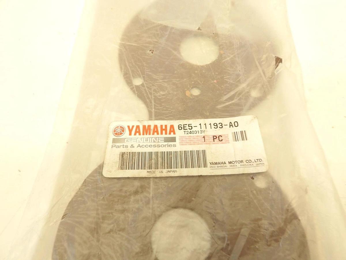 Genuine Yamaha 6E5-11193-A0 Head Cover Gasket OEM New Factory Boat Parts