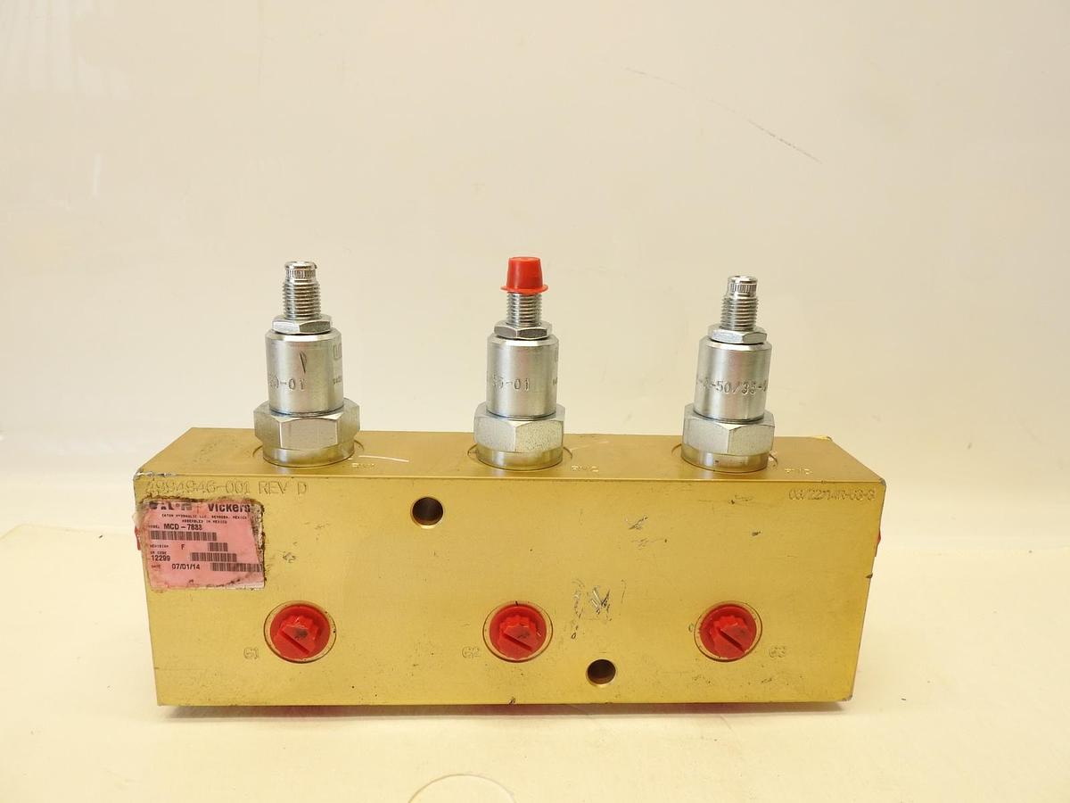 New Oem Eaton Vickers MCD Series  MCD-7833 Valve Assembly