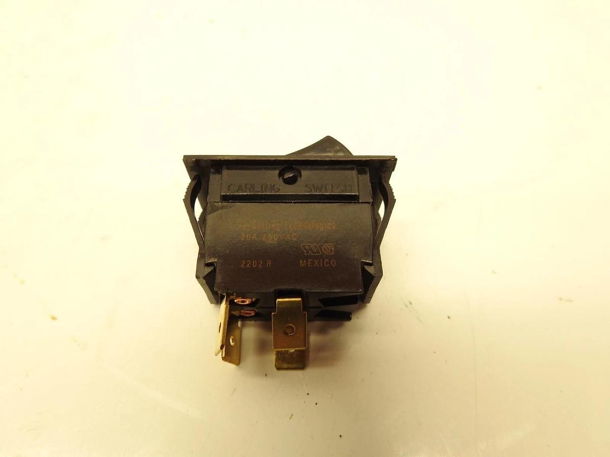 New Oem Carling 200a 250vac 2202r Rocker Switch