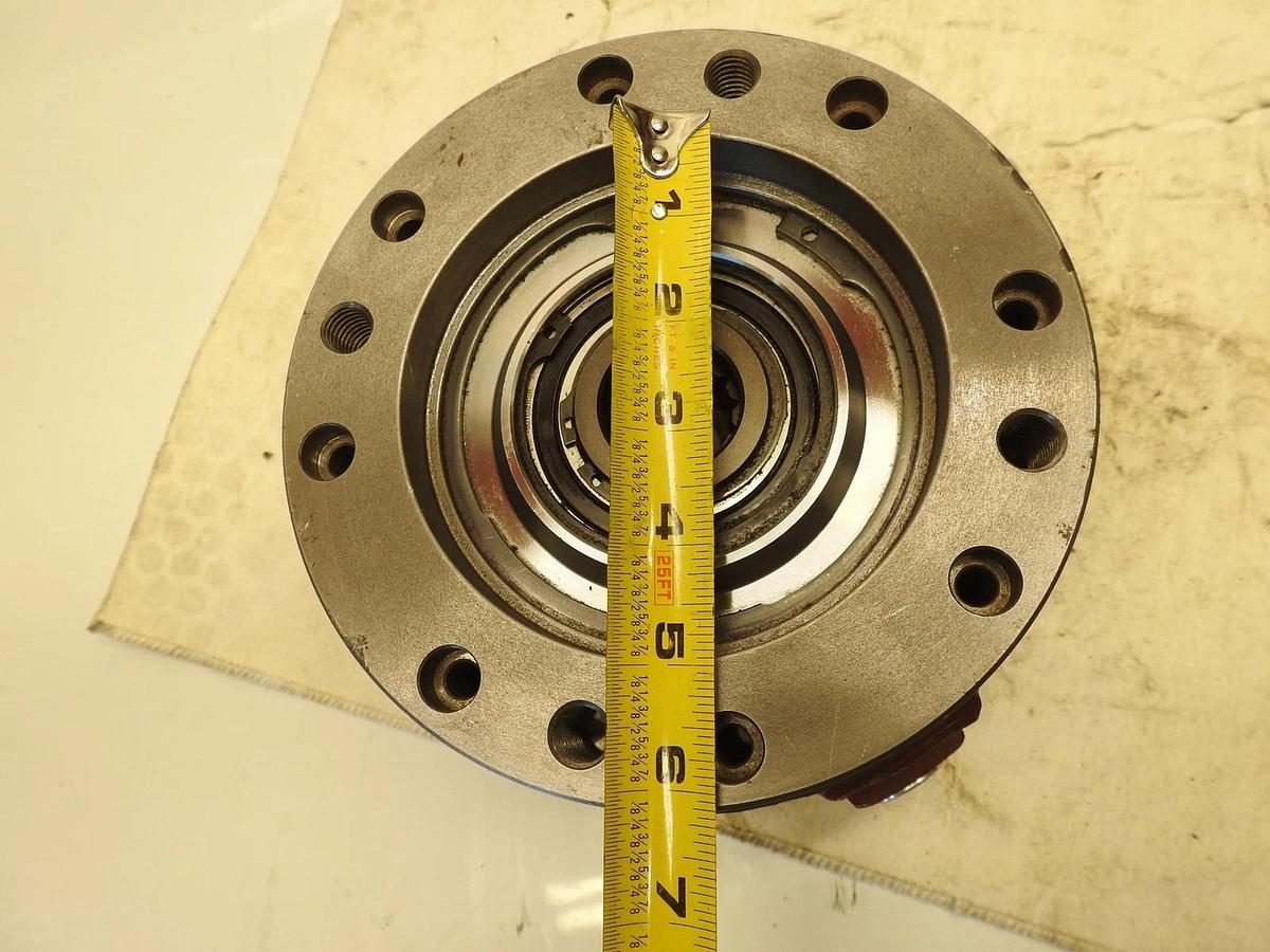 New 4 Bolt Hole Round Gearbox Gear Reducer