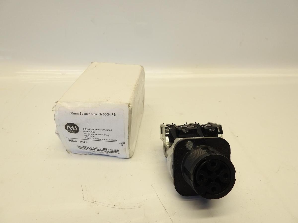 NIB ALLEN BRADLEY BULLETIN 800HCJR2A SELECTOR SWITCH  PN# 800HC-JR2A